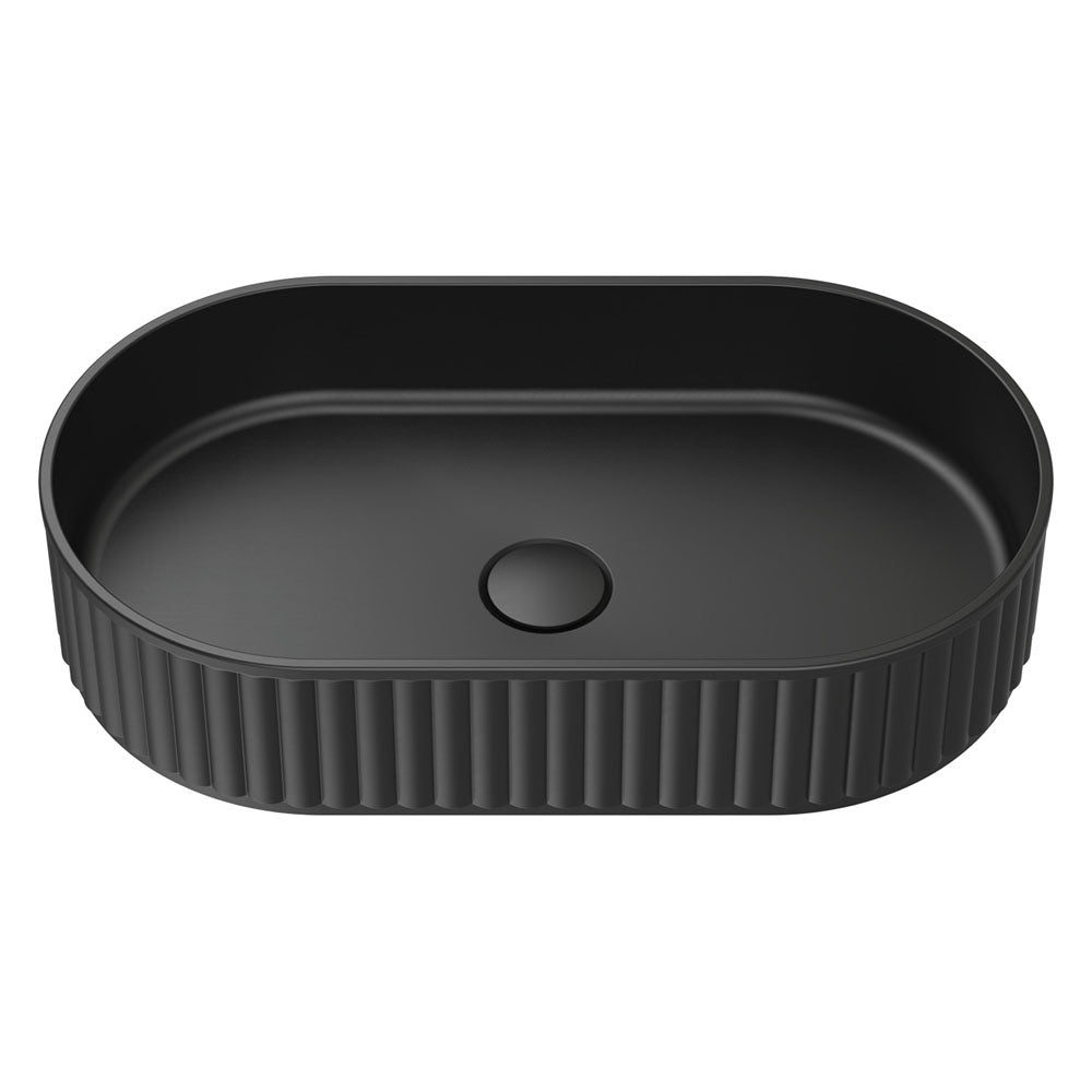 Minka Fluted Pill Shaped Solid Surface Basin