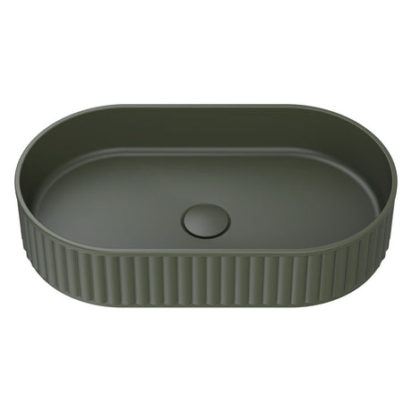 Minka Fluted Pill Shaped Solid Surface Basin