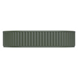 Minka Fluted Pill Shaped Solid Surface Basin
