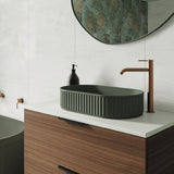 Minka Fluted Pill Shaped Solid Surface Basin