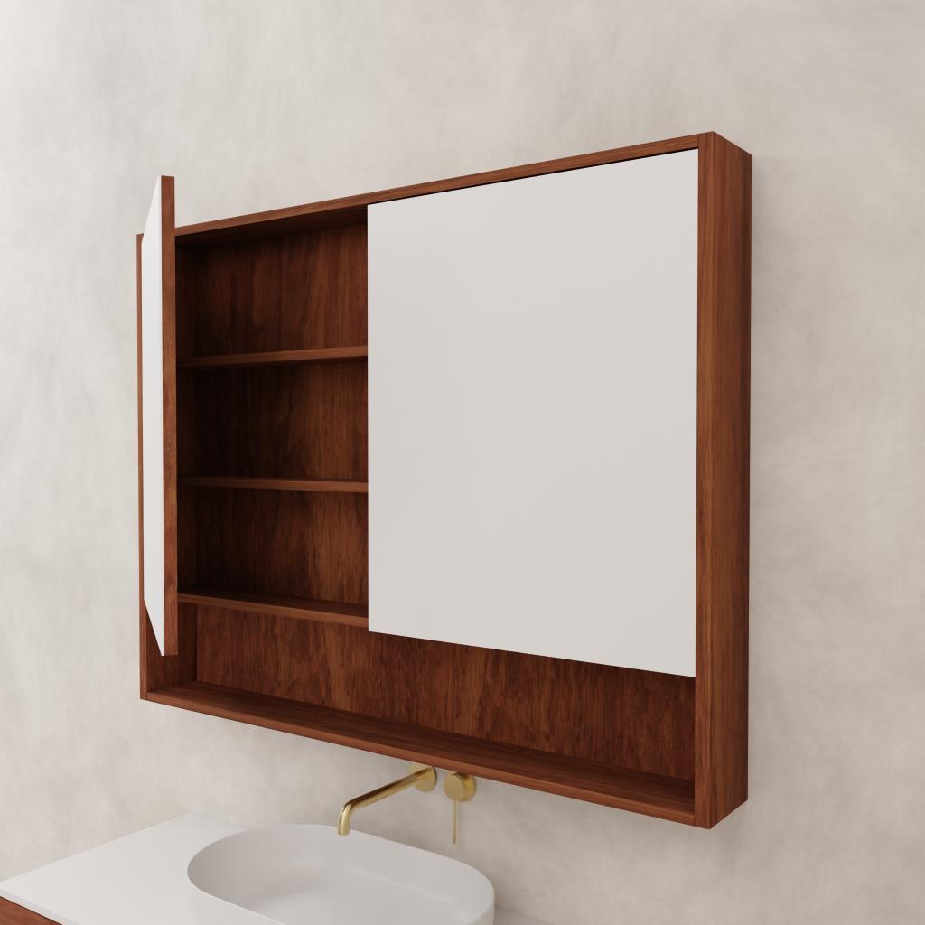 Carini - 1200mm Tasmanian Blackwood Shaving Cabinet
