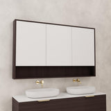 Carini - 1500mm Espresso Oak Shaving Cabinet