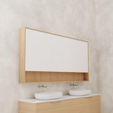 Carini - 1800mm Nordic Oak Shaving Cabinet