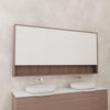 Carini - 1800mm Urban Oak Shaving Cabinet