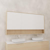 Carini - 1800mm Vero Oak Shaving Cabinet