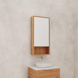 Carini - 450mm Blackbutt Shaving Cabinet