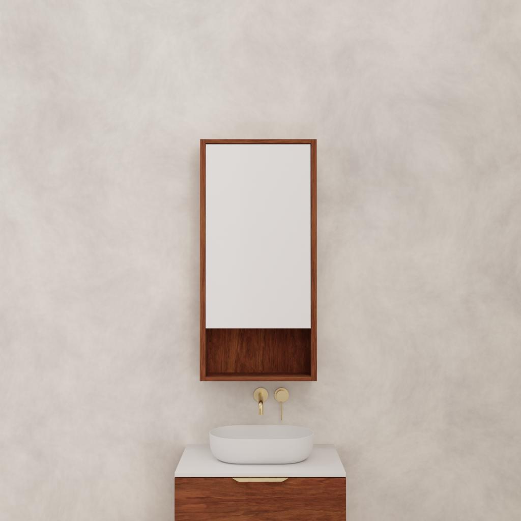 Carini - 450mm Tasmanian Blackwood Shaving Cabinet