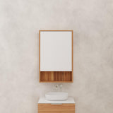 Carini - 600mm Blackbutt Shaving Cabinet
