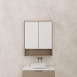 Carini - 750mm Smoked Ash Shaving Cabinet