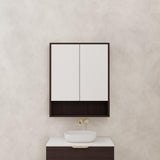 Carini - 750mm Espresso Oak Shaving Cabinet