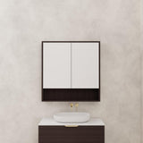 Carini - 900mm Espresso Oak Shaving Cabinet
