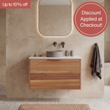 Carnegie Wall Hung Bathroom Vanity 600mm - Base Model