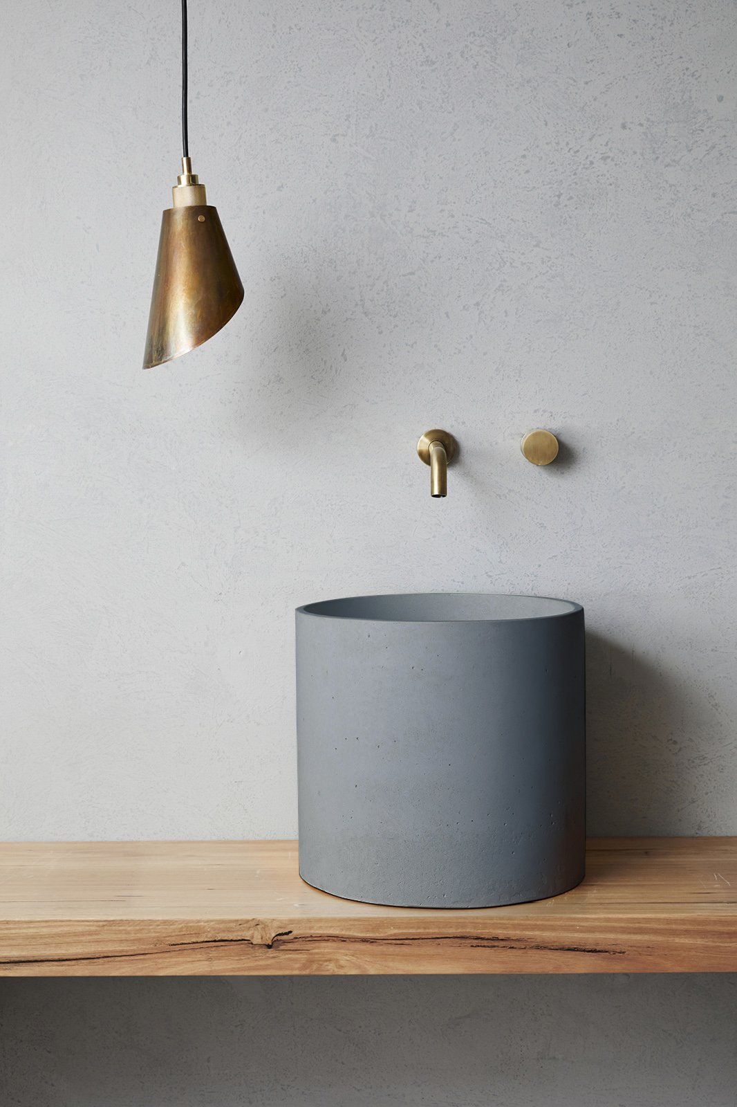 Millie Concrete Basin - Surface Mount