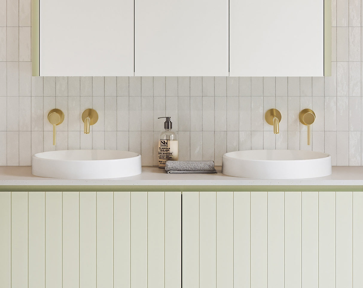 Corrida Inset Basin 430mm Gloss White
