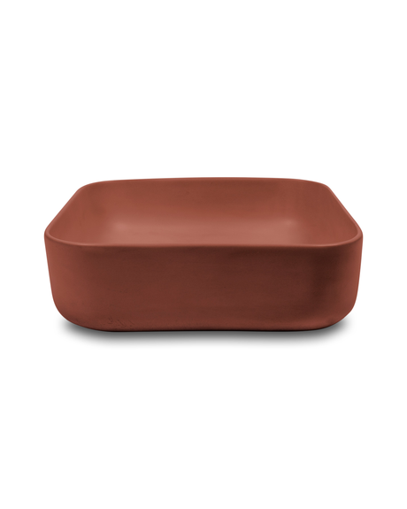Cube Concrete Basin - Wall Mount with Bracket