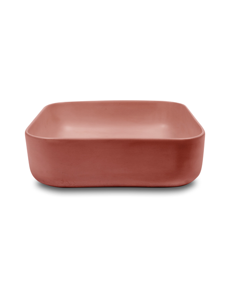 Cube Concrete Basin - Wall Mount with Bracket