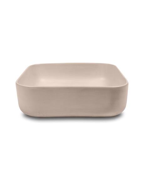 Cube Concrete Basin - Wall Mount with Bracket