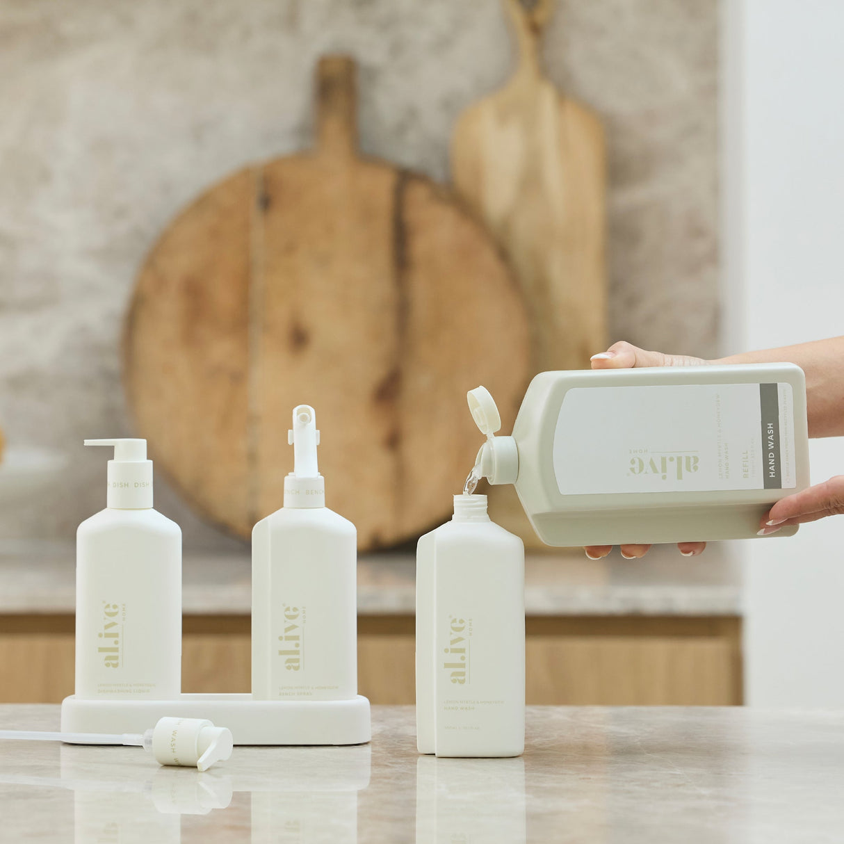 Kitchen Hand Wash Refill - Lemon Myrtle & Honeydew