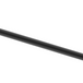 Mica Care 1200mm horizontal DDA-compliant grab rail in black on a white background.
