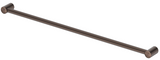 Mica Care 1200mm horizontal DDA-compliant grab rail in Dusk bronze on a white background.