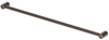 Mica Care 1200mm horizontal DDA-compliant grab rail in Dusk bronze on a white background.