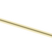 Mica Care 1200mm horizontal DDA-compliant grab rail in French gold on a white background.