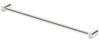 Mica Care 900mm horizontal DDA-compliant grab rail in brushed nickel on a white background.