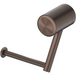 Mica Care heavy-duty toilet roll holder in Dusk bronze on a white background.
