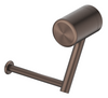Mica Care heavy-duty toilet roll holder in Dusk bronze on a white background.