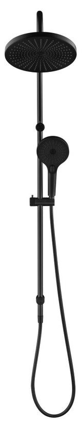 Mica - Fluted Gooseneck Shower Rail