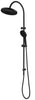 Mica - Fluted Gooseneck Shower Rail