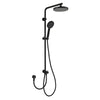 Mica - Matte Black Dual Shower Rail