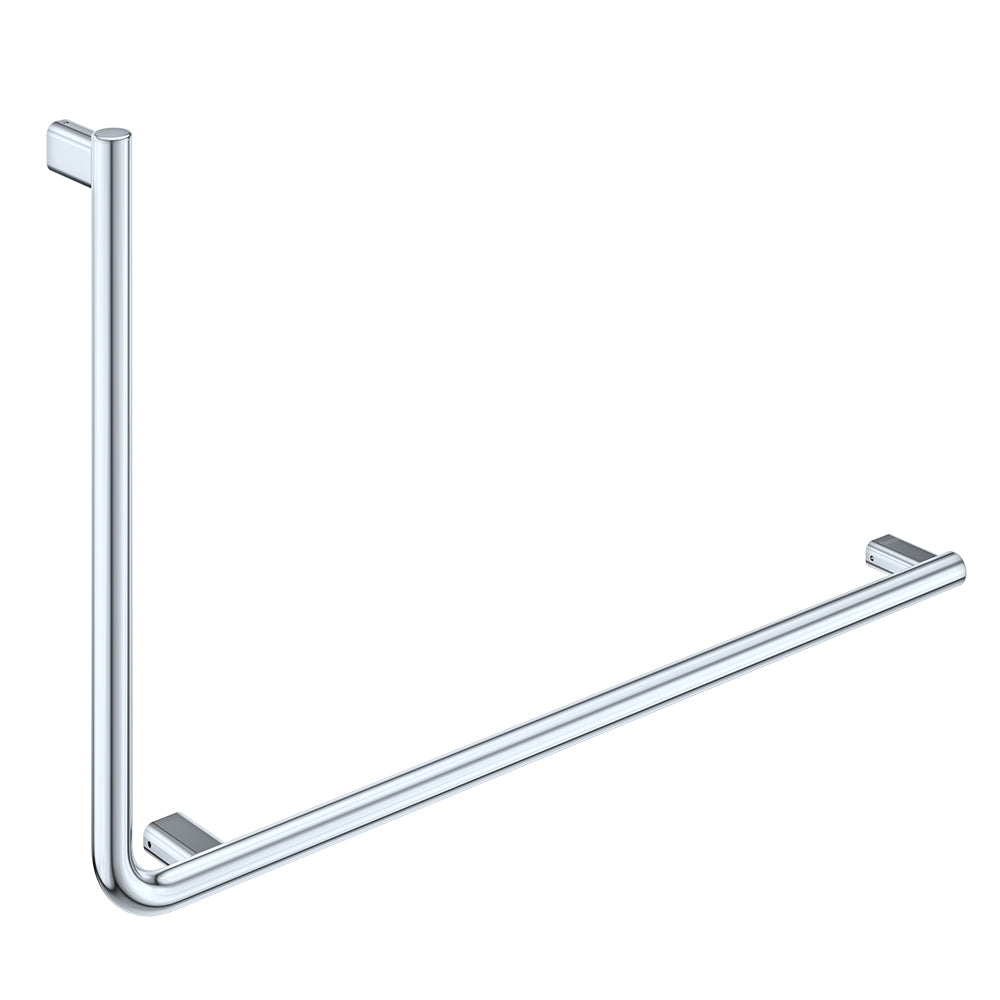90° Care Slimline Grab Rail - Left or Right-Hand