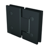 Purity - Matte Black Glass to Glass Shower Hinge