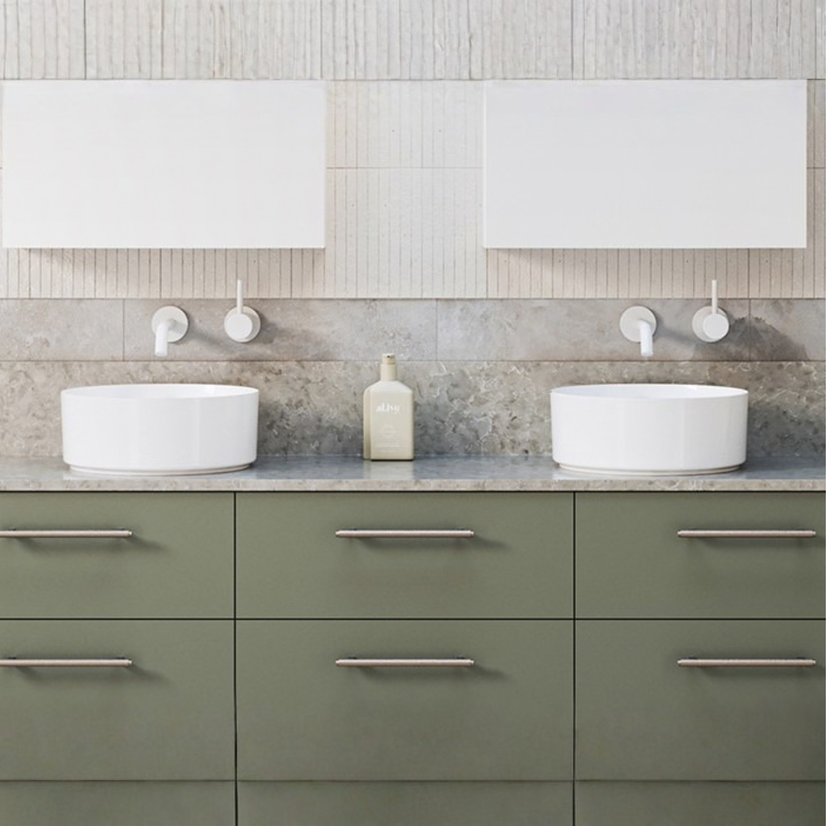 Hazel Basin 360mm Gloss White