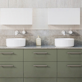 Hazel Basin 360mm Gloss White