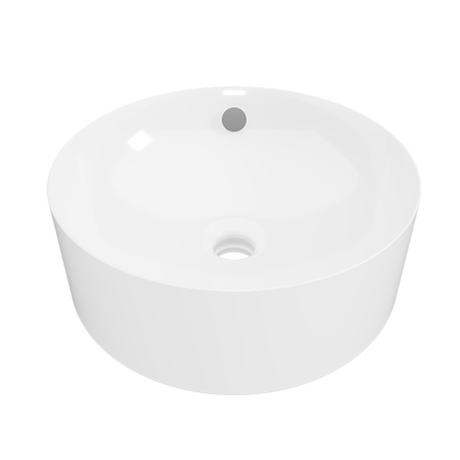 Hazel Basin 360mm Gloss White