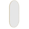 Ablaze - Havana Pill Gold Framed Mirror - 500x1000mm