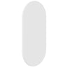 Ablaze - Havana Pill White Framed Mirror - 500x1000mm