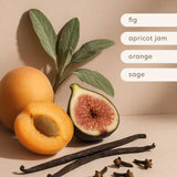 Soy Candle - Apricot & Sweet Fig