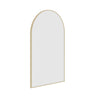 Ablaze - Juno Arch Gold Framed Mirror - 500x800mm