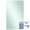 Ablaze - Jackson Rectangle Polished Edge Mirror - 1500x900mm Glue-to-Wall and Demister