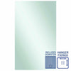 Ablaze - Jackson Rectangle Polished Edge Mirror - 1500x900mm with Hangers and Demister