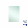 Ablaze - Jackson Rectangle Polished Edge Mirror - 600x900mm Glue-to-Wall