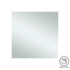 Ablaze - Jackson Square Polished Edge Mirror - 750x750mm with Hangers