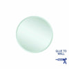 Ablaze - Kent 18mm Bevel Round Mirror - 500mmØ Glue-to-Wall