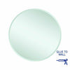 Ablaze - Kent 18mm Bevel Round Mirror - 700mmØ Glue-to-Wall