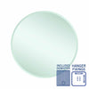 Ablaze - Kent 18mm Bevel Round Mirror - 700mmØ with Hangers and Demister