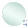Ablaze - Kent 18mm Bevel Round Mirror - 800mmØ Glue-to-Wall