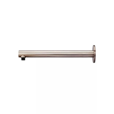 Round - Champagne Wall Shower Arm 400mm